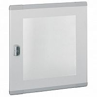 Дверь остеклённая плоская для XL³ 160/400 - для шкафа высотой 900/995 мм |  код. 020285 |   Legrand